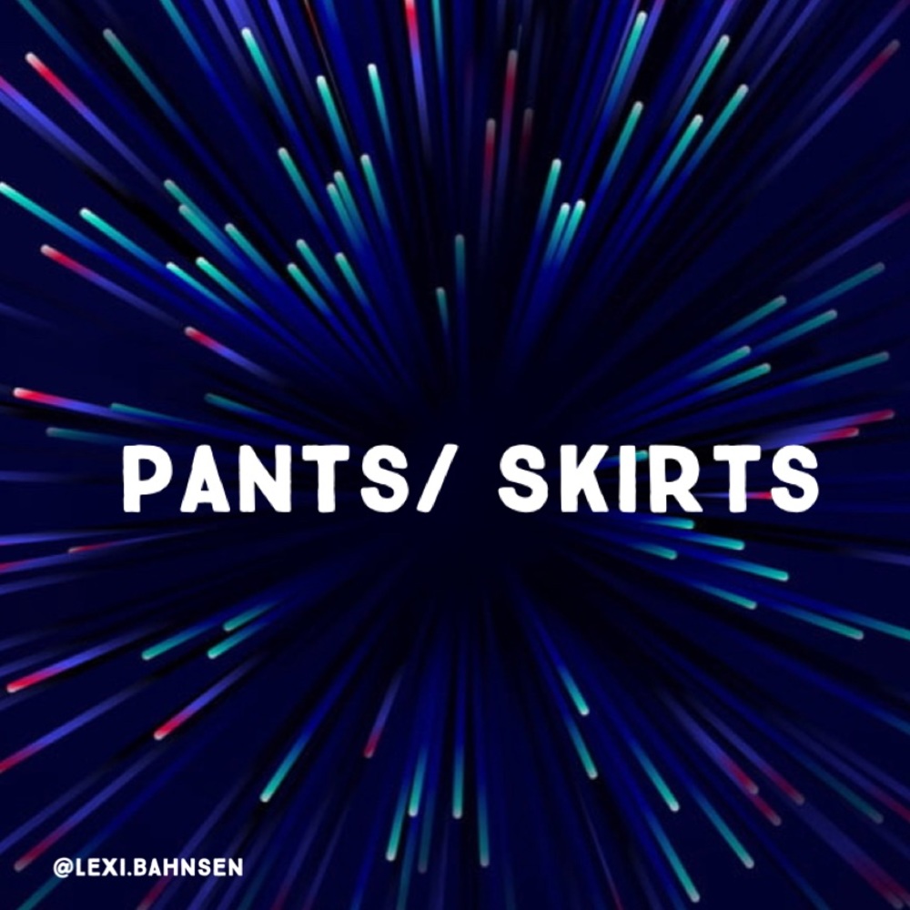 Jeans/ Pants / Skirts